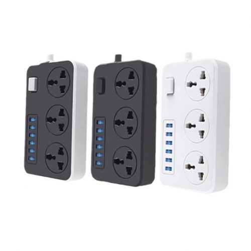 Ổ cắm điện đa chức năng với nhiều lỗ đấu dây công tắc