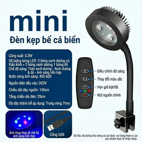 Đèn LED chiếu sáng bể cá biển